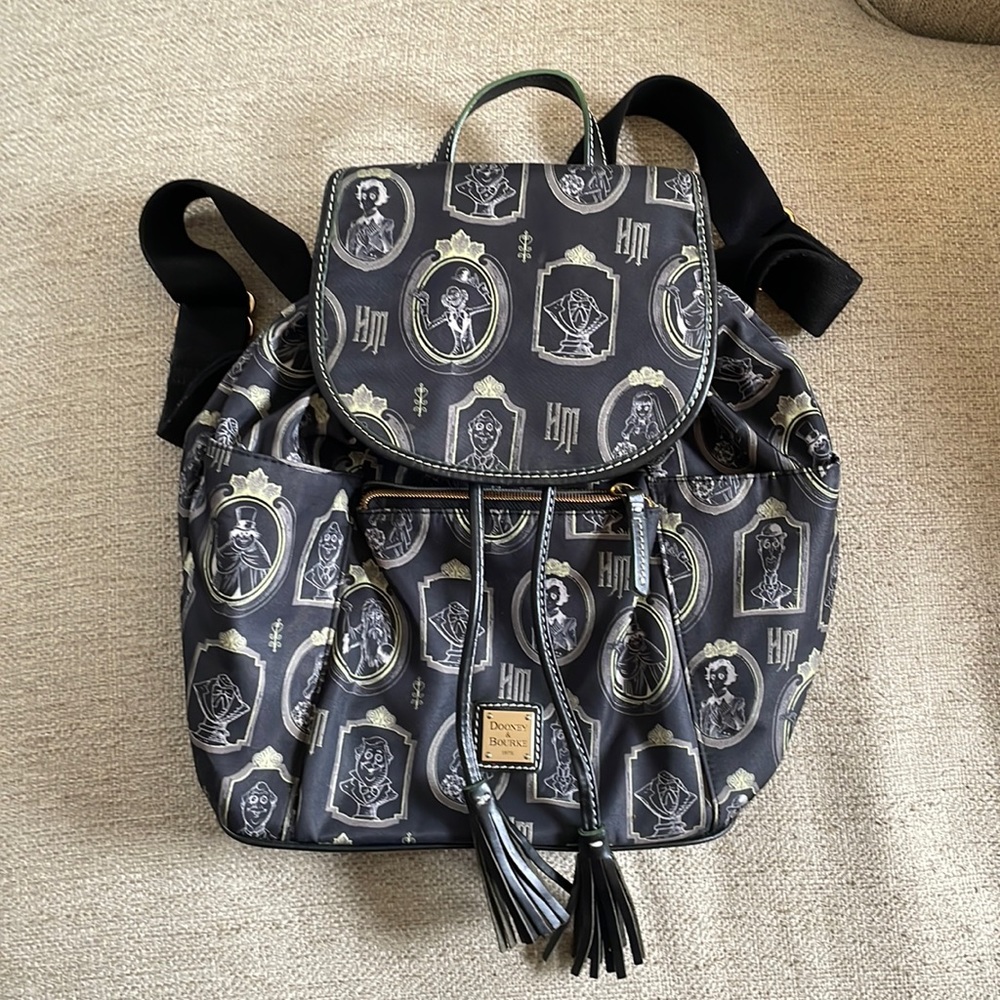 Dooney and Burke 👻💚Haunted Mansion Backpack - PLEASE READ